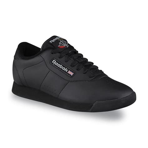 reebok black tennis shoes
